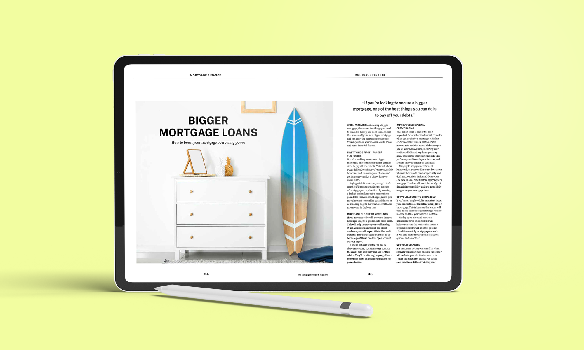 Mortgage finance1
