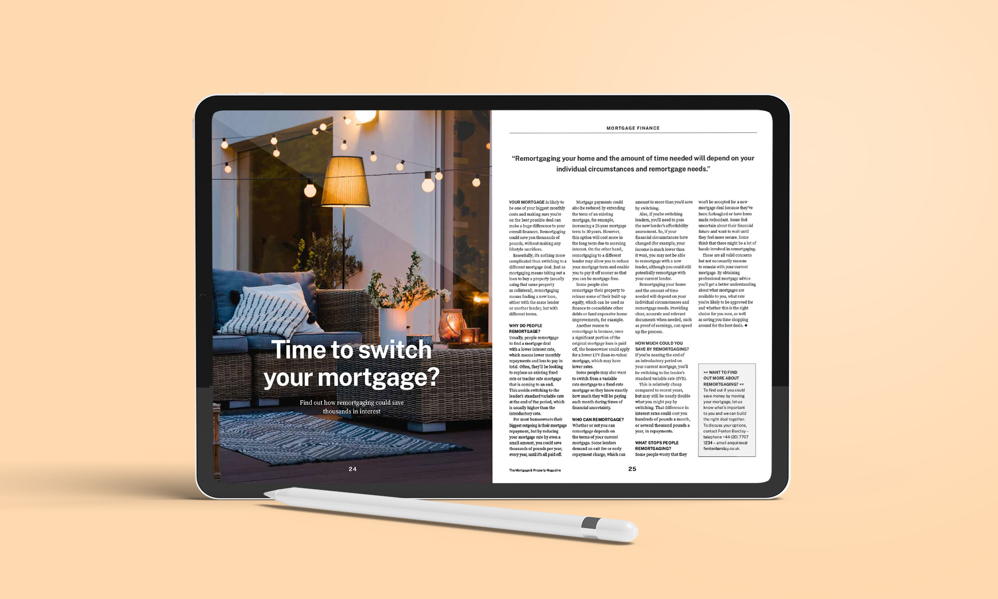 Mortgage finance7